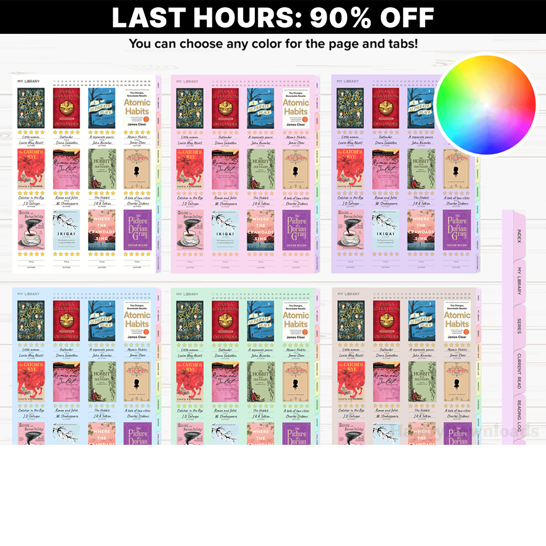 The Ultimate Reading Journal (90% OFF)