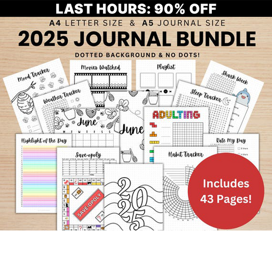 The Ultimate 2025 Journal Bundle - (90% OFF) Backup