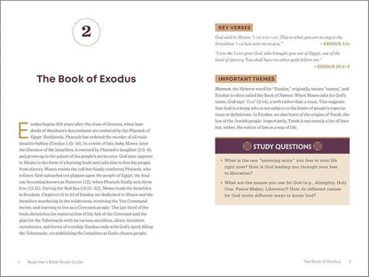 The Beginner's Bible Study Guide (Spiral Bound) (50% OFF)