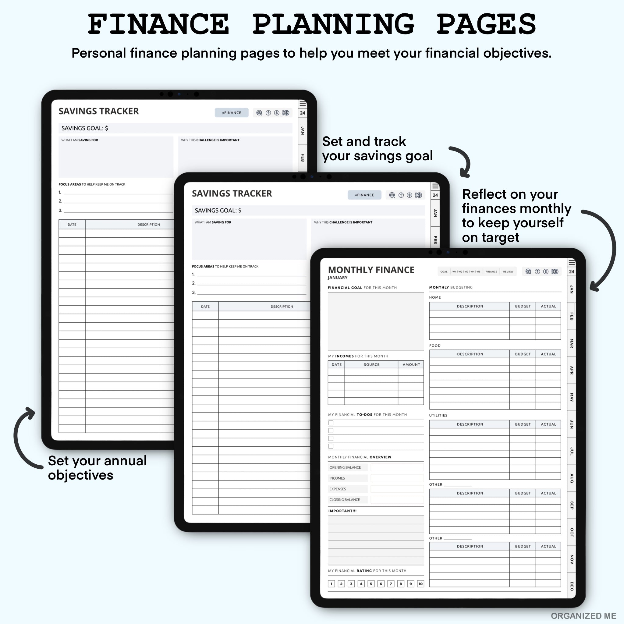 The Organized Me - 2024 & 2025 Digital Planner (90% OFF)