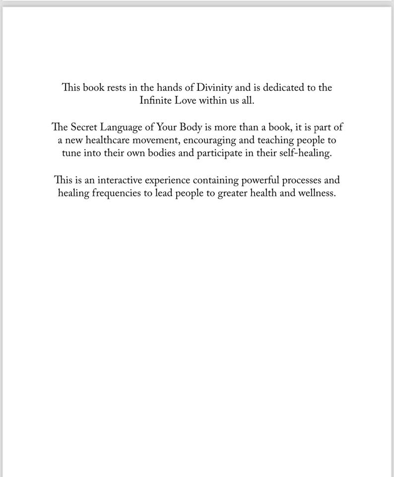 The Secret Language of Your Body - (50%OFF)